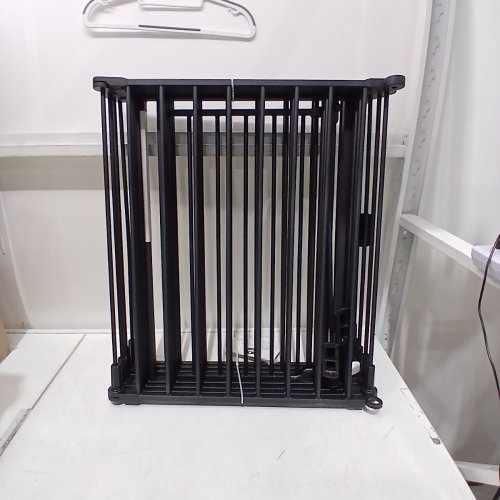 REGALO 4-IN-1 8-PANEL SUPER WIDE METAL SAFETY GATE/PLAY YARD - 24"-192" X 28" - BLACK (MODEL: 1350 B DS) image 2