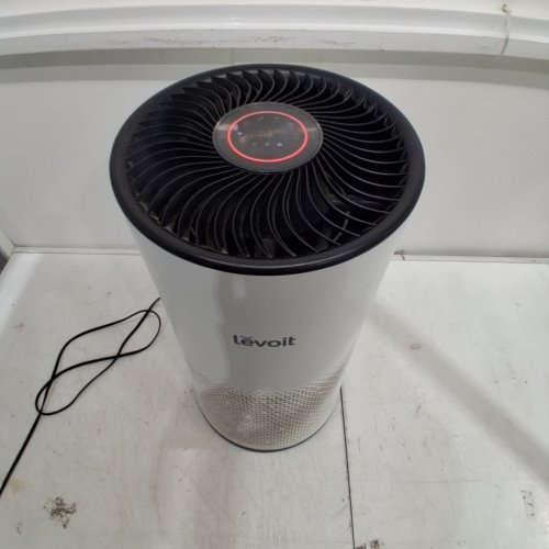 LEVOIT TRUE TOWER HEPA AIR PURIFIER WITH LED TOUCHSCREEN CONTROLS - 2152SQ.FT/HR COVERAGE - WHITE (MODEL: LV-H133) image 2