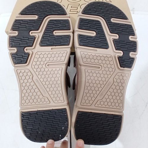 MEN'S FITVILLE EASYTOP RECOVERY SANDAL V4 - SIZE 8 WIDE - COCOA LUXE image 3