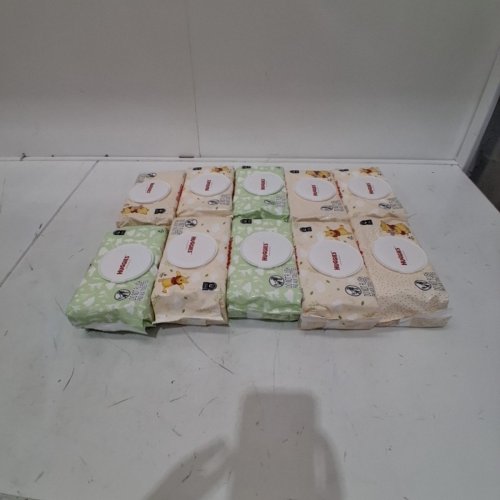 10 (56PK) HUGGIES UNSCENTED NATURAL CARE HYPOALLERGENIC BABY WIPES - 560 WIPES TOTAL image 2