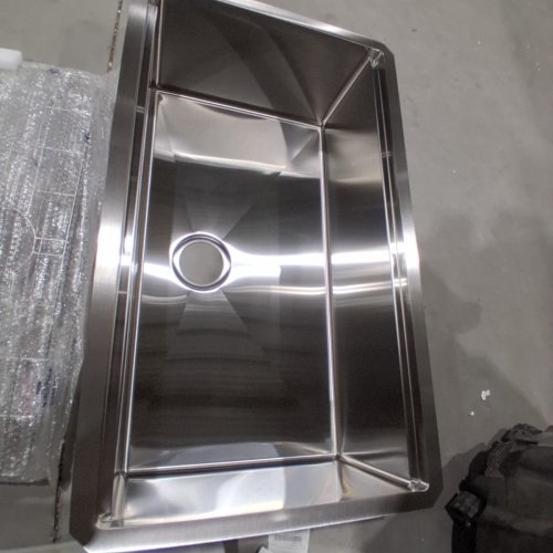 DORZOM UNDERMOUNT WORKSTATION KITCHEN SINK - 32" X 19" METALLIC MATTE GREY - (MODEL:H003G-321910) image 6