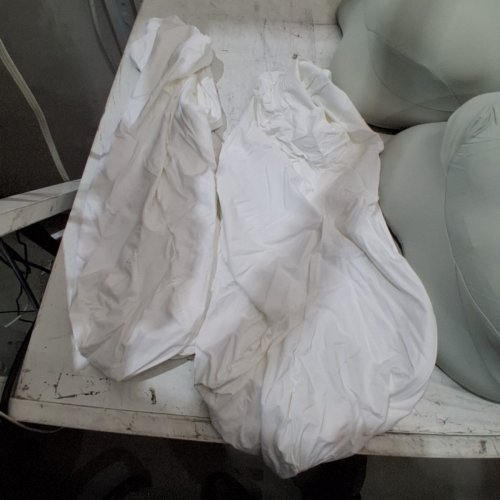 2PK NECK SUPPORT ERGONOMIC MEMORY FOAM PILLOWS - 26" X 14.5" - WHITE image 3
