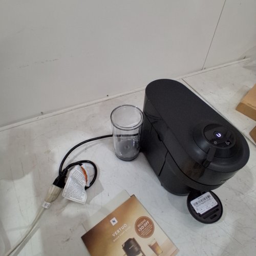 NESPRESSO VERTUO POP+ COMPACT COFFEE & ESPRESSO MACHINE WITH MILK FROTHER - LIQUORICE BLACK (MODEL: ENV92BAE) image 3