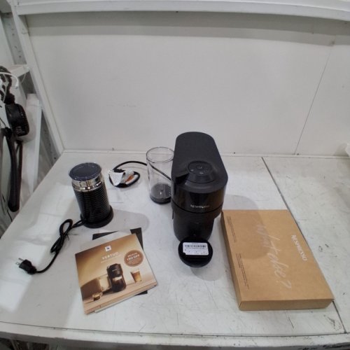 NESPRESSO VERTUO POP+ COMPACT COFFEE & ESPRESSO MACHINE WITH MILK FROTHER - LIQUORICE BLACK (MODEL: ENV92BAE) image 5