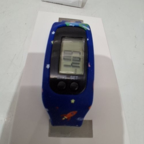 KIDS ACTIVITY TRACKER WATCH - BLUE SPACESHIPS image 2