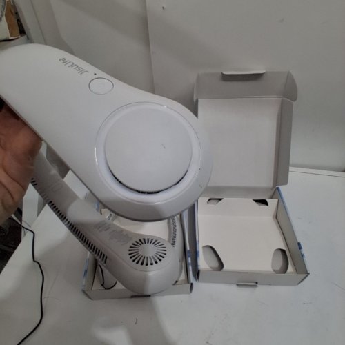 2PK JISULIFE RECHARGEABLE COOLING NECK FANS - WHITE (MODEL: 2789239) image 4