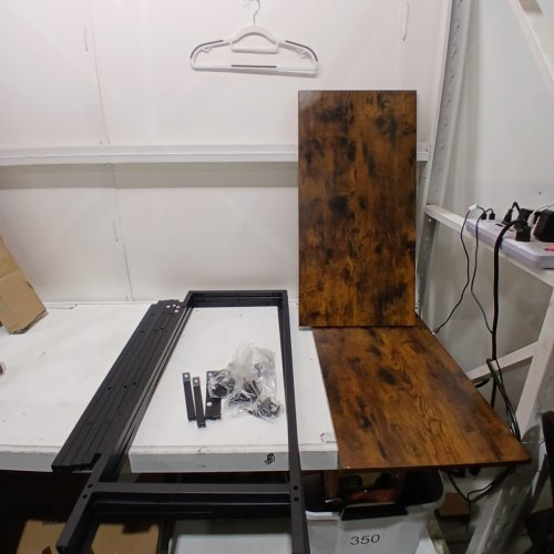2-TIER CONSOLE TABLE - BROWN image 2