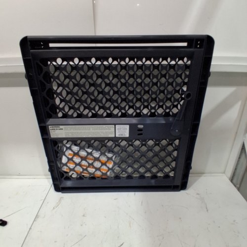 NORTH STATES TODDLEROO SUPERGATE CLASSIC 2-IN-1 PLASTIC SAFETY GATE - 26" X 26" - 42" - CHARCOAL GREY (MODEL: 8626C_868626)) image 2