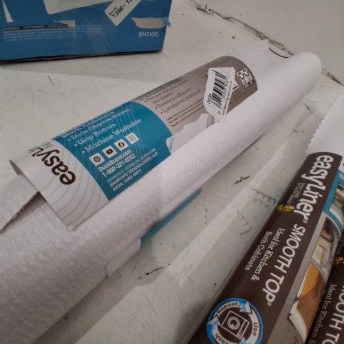6PK DUCK EASYLINER SHELF LINER - 20" X 6FT - WHITE image 4