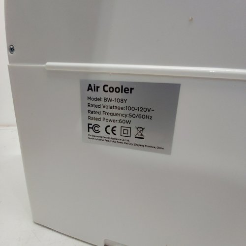 3-IN-1 EVAPORATIVE AIR COOLER WITH 4 MODES AND 3 SPEEDS - 8L - WHITE (MODEL: BW-108Y) image 5