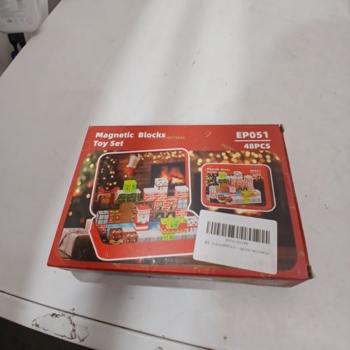 48PC MAGNETIC BLOCKS CHRISTMAS TOY SET (MODEL: EP051) image 4