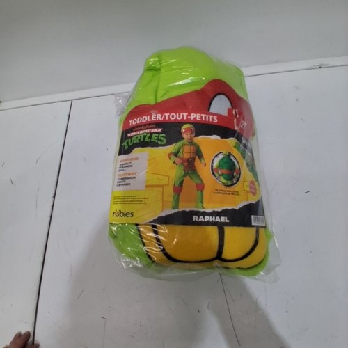 3PC RUBIES TEENAGE MUTANT NINJA TURTLES RAPHAEL COSTUME - 2T - RED/GREEN image 3