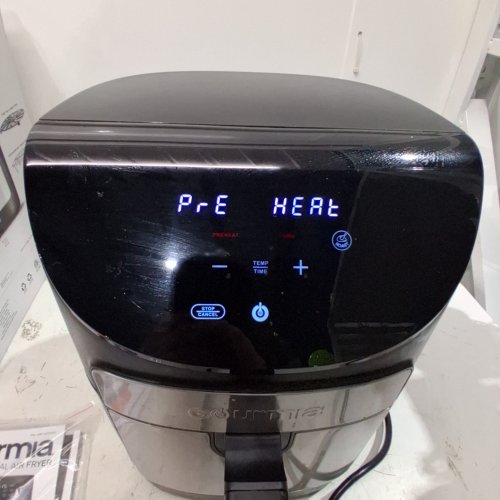 GOURMIA DIGITAL AIR FRYER - 6.6L/7 QT - BLACK AND STAINLESS STEEL (MODEL: GAF798) image 2