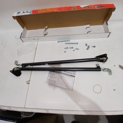 2PC BAL LOCK-ARM STABILIZING BAR - BLACK (MODEL: 23216) image 2