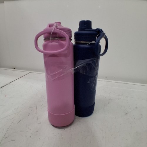 2PC THERMOFLASK INSULATED BOTTLES - 24 OZ EACH - BLUE/PINK (ITEM: 2730866) image 5
