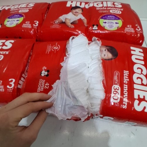 164PK HUGGIES LITTLE MOVERS - SIZE 3 image 3