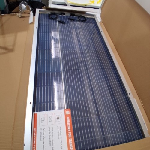 ECO-WORTHY SOLAR PANEL BIFACIAL MONOCRYSTALLINE - 195W - 12 V - (MODEL: 195W PANEL) image 2