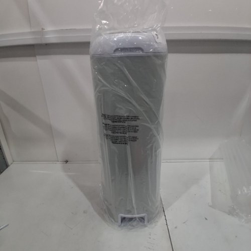 DIAPER GENIE PLATINUM STAINLESS STEEL DIAPER PAIL - 27" - STONE GREY image 2