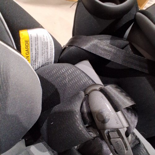EVENFLO REVOLVING CONVERTIBLE CAR SEAT - 4-120 LBS - BLACK AND GRAY (MODEL: CS360112405C) image 4