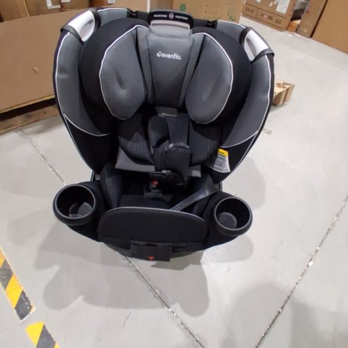 EVENFLO REVOLVING CONVERTIBLE CAR SEAT - 4-120 LBS - BLACK AND GRAY (MODEL: CS360112405C) image 6