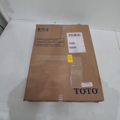 TOTO SOFTCLOSE ELONGATED TOILET SEAT - 18.5"X14"X1.5" - COTTON WHITE (MODEL: SS114#01) image 4
