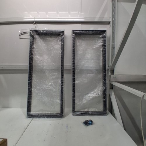 2PK Y-CFHFC HEAVY DUTY METAL TABLE LEG REPLACEMENTS - 40" X 16" - BLACK image 2