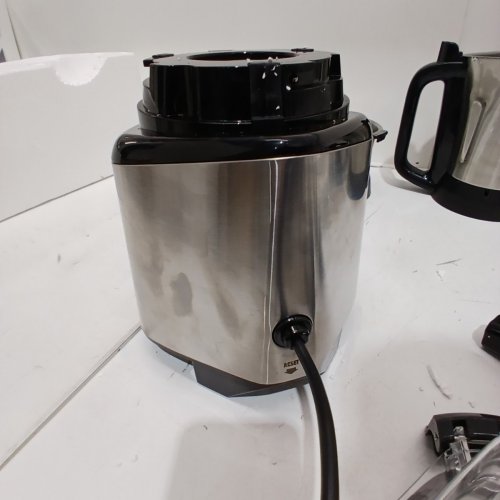 HAMILTON BEACH MULTI-FUNCTION PROFESSIONAL JUICER, MIXER & GRINDER - 2.2HP MOTOR/120V - STAINLESS STEEL/BLACK (MODEL: 58770) image 9