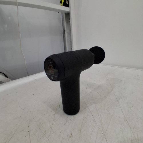 4PC MUSCLEZ 30-SPEED MINI MASSAGE GUN WITH DIFFERENT HEADS - BLACK image 3