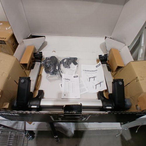 THULE OUTWAY TRUNK MOUNT 3 BIKE RACK - BLACK/SILVER (MODEL: 995005) image 3