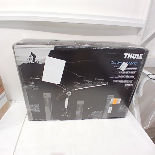THULE OUTWAY TRUNK MOUNT 3 BIKE RACK - BLACK/SILVER (MODEL: 995005) image 5