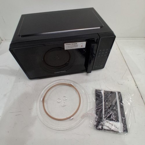 CHEFMAN MICROWAVE OVEN WITH 10 POWER MODES & CHILD SAFETY LOCK - 0.7 CU.FT. - BLACK (MODEL: RJ55-7-V2) image 6
