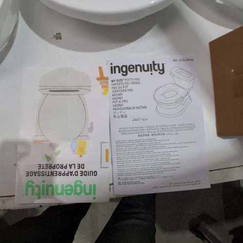 SUMMER BY INGENUITY MY SIZE POTTY PRO - WHITE - (MODEL- 11124) image 4