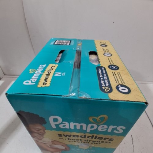 136PK PAMPERS SWADDLERS DISPOSABLE BABY DIAPERS - NEWBORN SIZE image 2