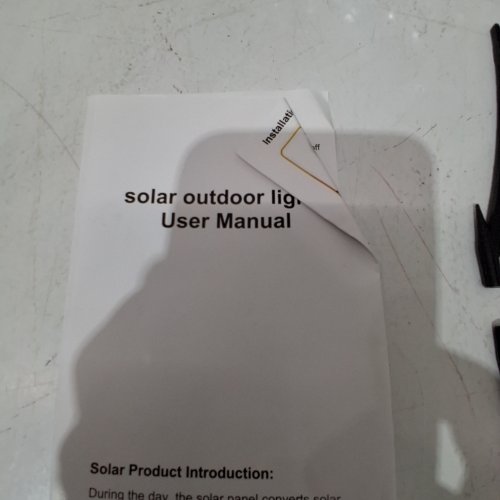2PK SOLAR POWERED CRACKLE BALL GARDEN LIGHTS - 7" - CLEAR image 3