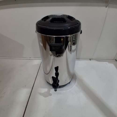 STAINLESS STEEL THERMO INSULATED BEVERAGE DISPENSER WITH SPIGOT - 9.2L - SILVER/BLACK (MODEL: WNS-D3) image 2