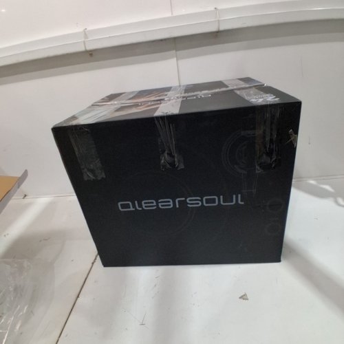 QLEARSOUL SOULBOX S1 VINYL RECORD PLAYER WITH STEREO SPEAKERS, TURNTABLE WITH BUILT IN PRE-AMP & S SHAPED TONEARM - 33/45 RPM - BLACK (MODEL: HP-H007) image 9