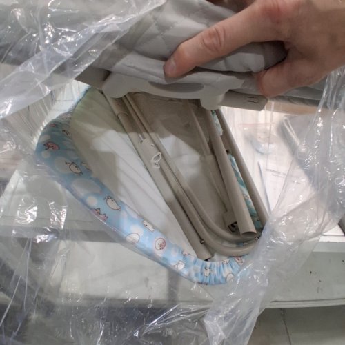 MINOBUB BABY BASSINET BEDSIDE SLEEPER - 4 ADJUSTABLE HEIGHTS - GREY (MODEL: PX001) image 3