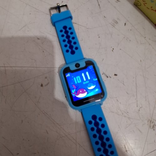 KIDS WATERPROOF SMART WATCH - BLUE image 2