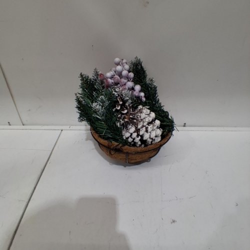 HOLIDAY DECORATIVE FLORAL ARRANGEMENT - MULTICOLOUR image 2