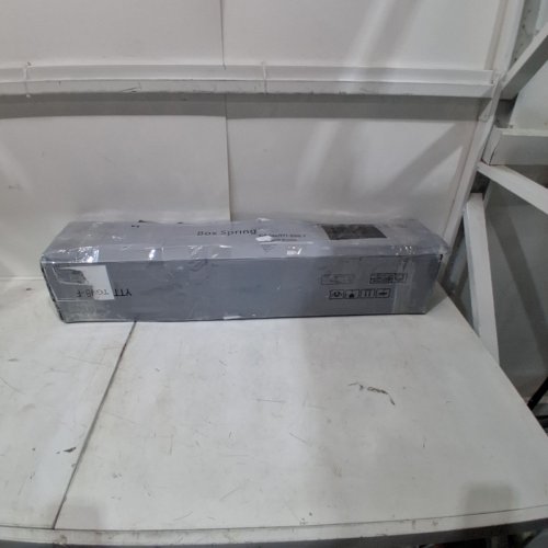 BOX SPRING AND COVER SET - FULL - 8" - BLACK/GREY/WHITE (MODEL: YTT-BS08-F) image 5