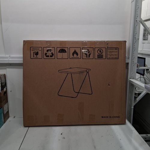 KAIHAOWIN NO ASSEMBLY FOLDING TV TRAY TABLE- 25" X 27" - GREY (MODEL : YKL-CLEARING) image 4