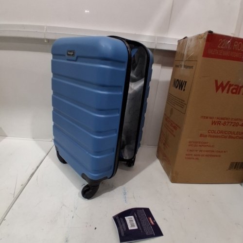 WRANGLER HARDSIDE CARRY-ON SPINNER LUGGAGE - 22" - BLUE HEAVEN (MODEL: WR-87720-460) image 2