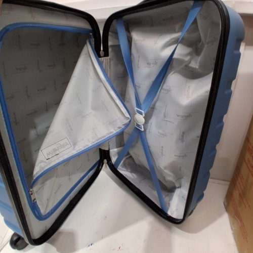 WRANGLER HARDSIDE CARRY-ON SPINNER LUGGAGE - 22" - BLUE HEAVEN (MODEL: WR-87720-460) image 3