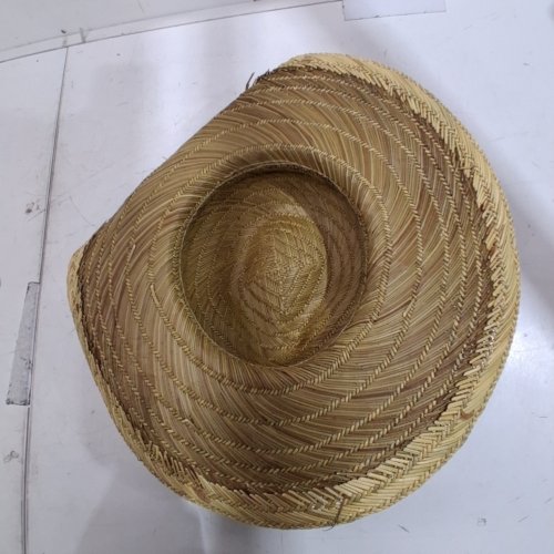 WOVEN STRAW COWBOY HAT - NATURAL TAN image 4