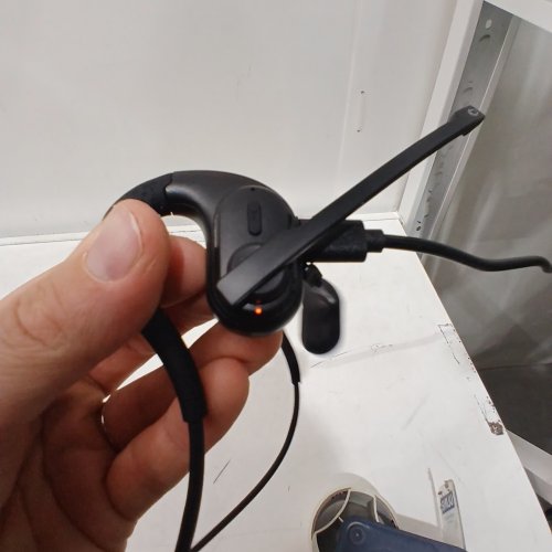 2PC OPEN EAR WIRELESS HEADSET WITH NOISE CANCELLATION & REMOVABLE MICROPHONE - IOS/ANDROID/WINDOWS - BLACK (MODEL: G9) image 2