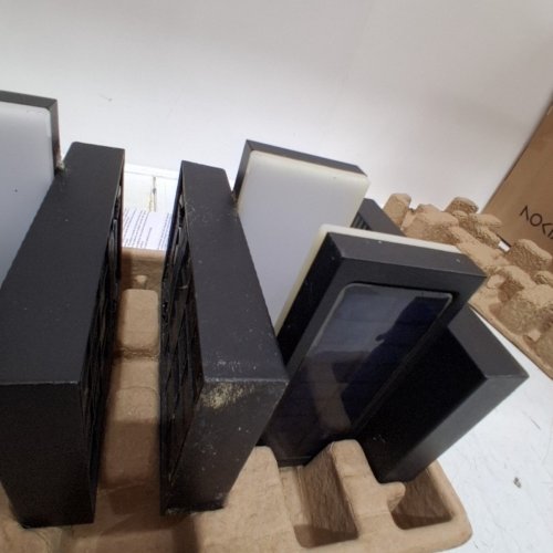 4PK GTX SOLAR ACCENT POST LIGHTS - 3000K-6000K - BLACK (MODEL: 1806316) image 3