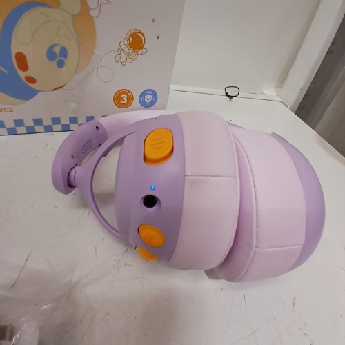 WIRELESS KIDS HEADPHONES - LAVENDER (MODEL: HK02) image 2