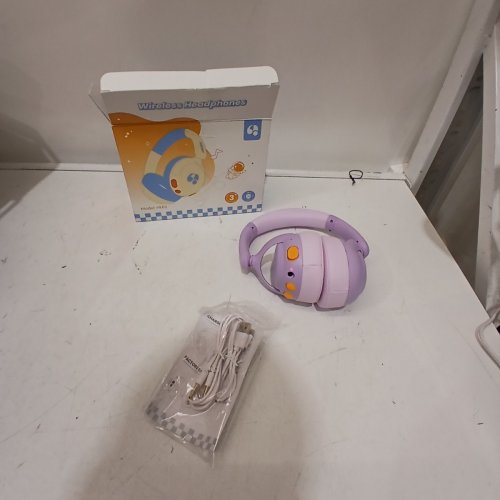 WIRELESS KIDS HEADPHONES - LAVENDER (MODEL: HK02) image 4