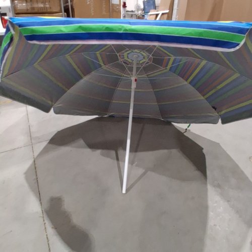 CARIBBEAN JOE ADJUSTABLE TILT BEACH UMBRELLA - 6.5" - MULTICOLOR image 2