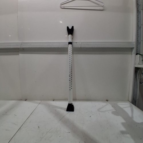 PRODUCT TREND DOOR MOUNT ADJUSTABLE-LENGTH DUAL SECURITY BAR - 28" - 45" - 350LB OF FORCE - WHITE (MODEL: 80231) image 4